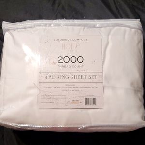 4PC KING SHEET SET